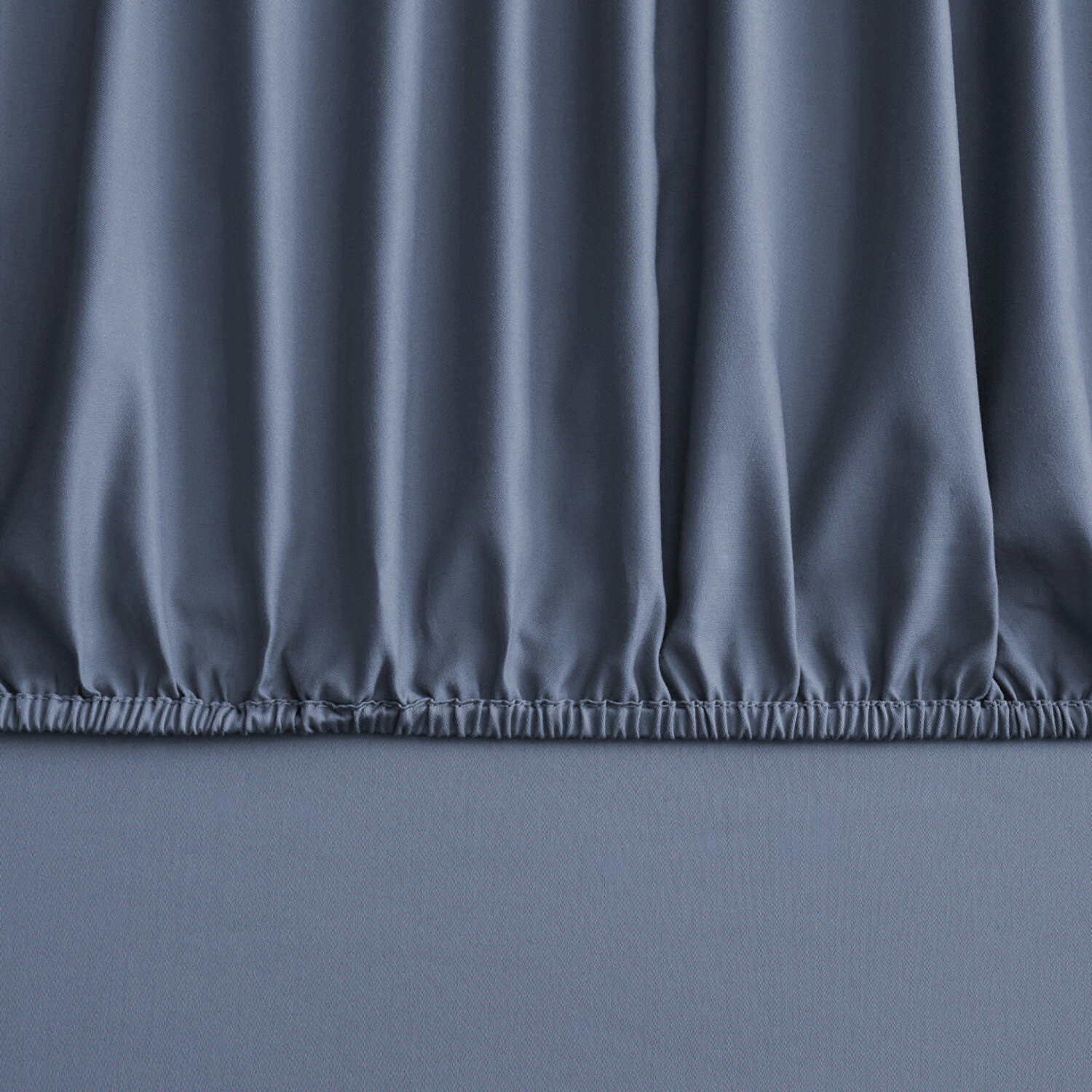 Linens Mix&Match Pamuk Saten Çift Kişilik Lastikli Çarşaf indigo