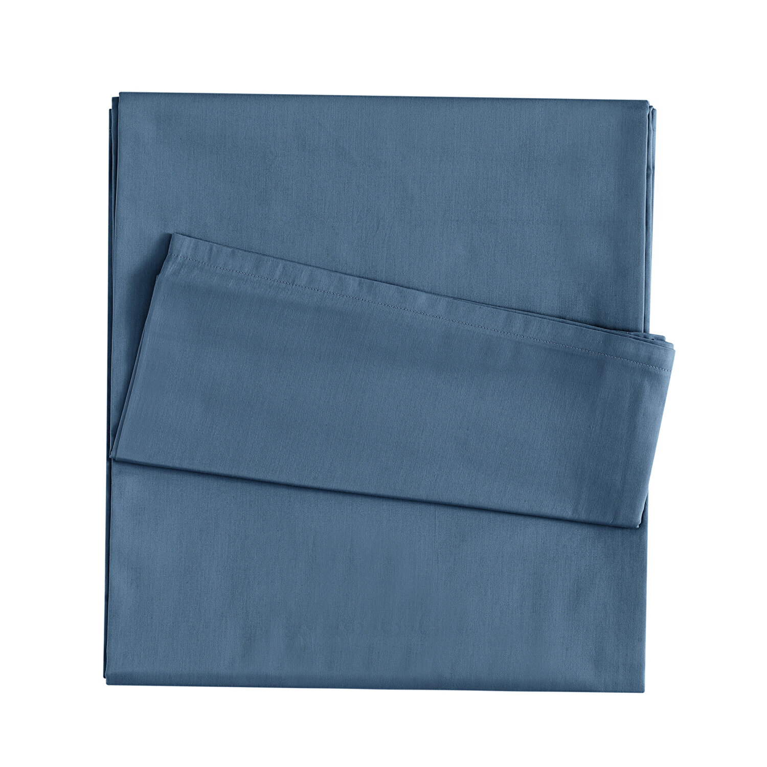 Linens Mix&Match Pamuk Saten Çift Kişilik Lastikli Çarşaf indigo