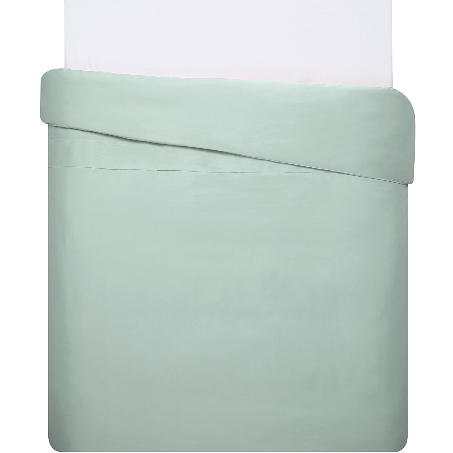 Linens Mix&Match Pamuk Tek Kişilik Saten Nevresim Kılıfı Yeşil