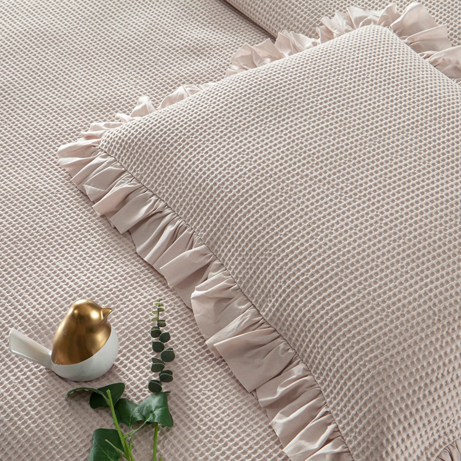 Linens Bsp Tek Kişilik Yatak Örtüsü Seti Taş