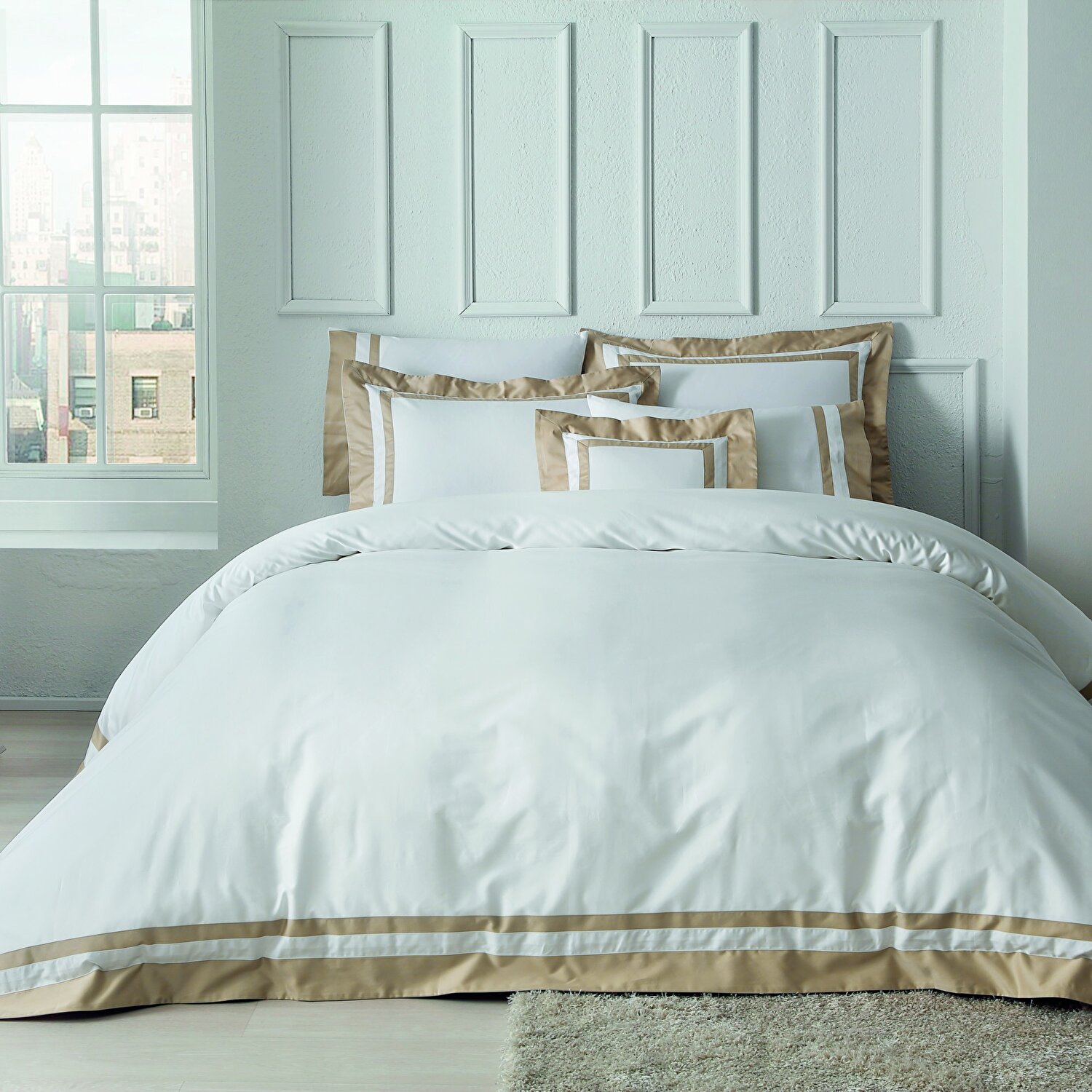 Valeron Nouveau Saten King Nevresim Takımı Devetüyü