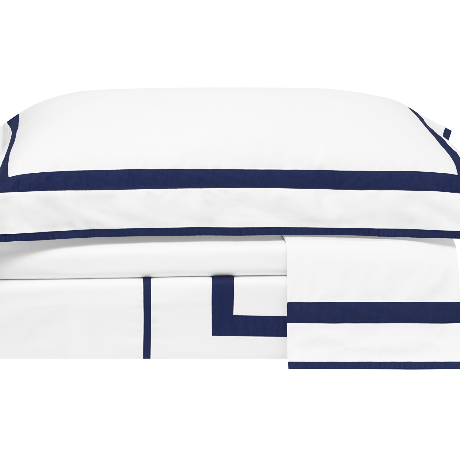 Valeron La Reve Saten Süper King Nevresim Takımı Lacivert