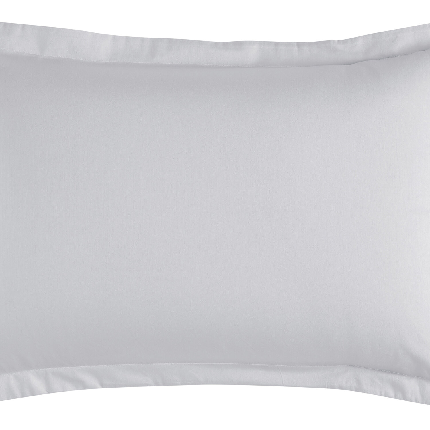 Linens Mix&Match Pamuk Saten 2'li Volanlı Yastık Kılıfı Seti Gri