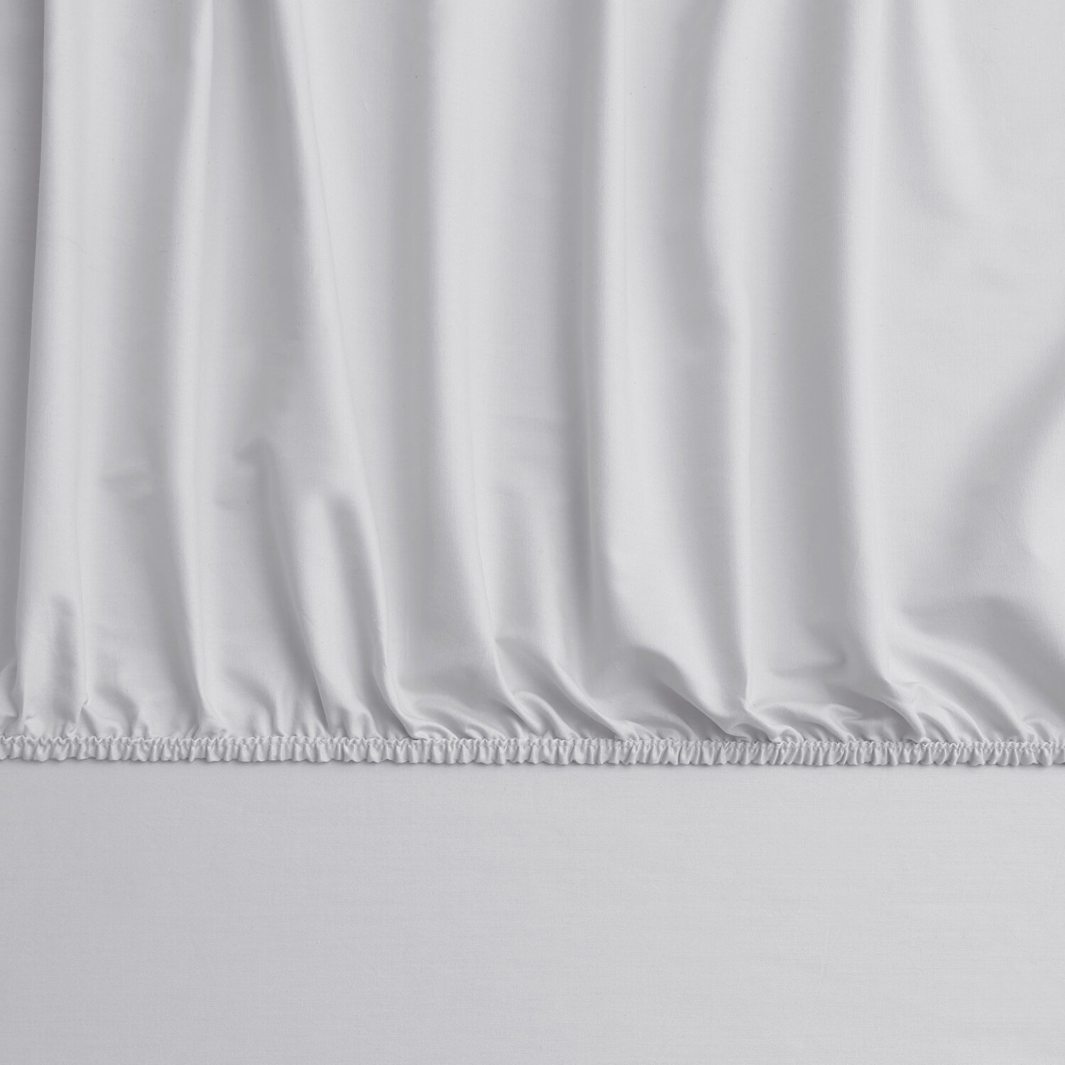 Linens Mix&Match Pamuk Saten Tek Kişilik Lastikli Çarşaf Gri