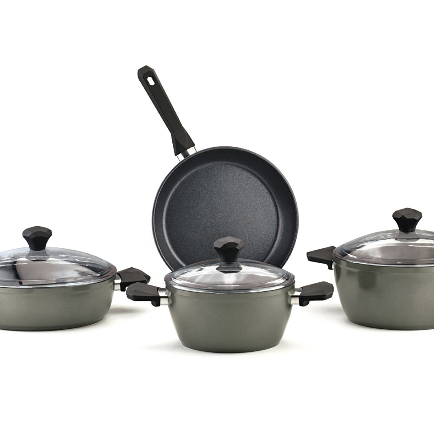 Pierre Cardin Graniks Diamond Cook 7 Parça Tencere Seti