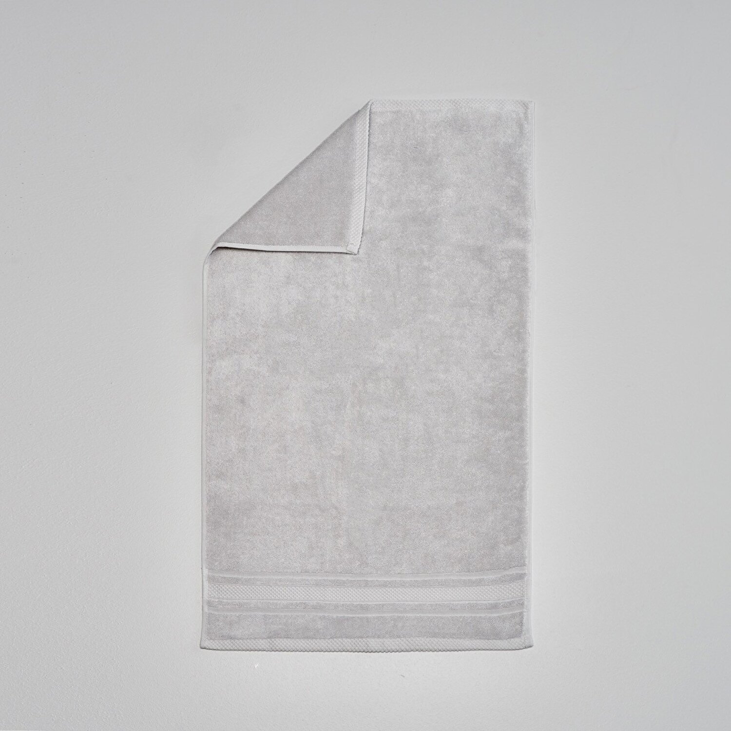 Linens Soft Pamuk 50x85 cm Yüz Havlusu Gri