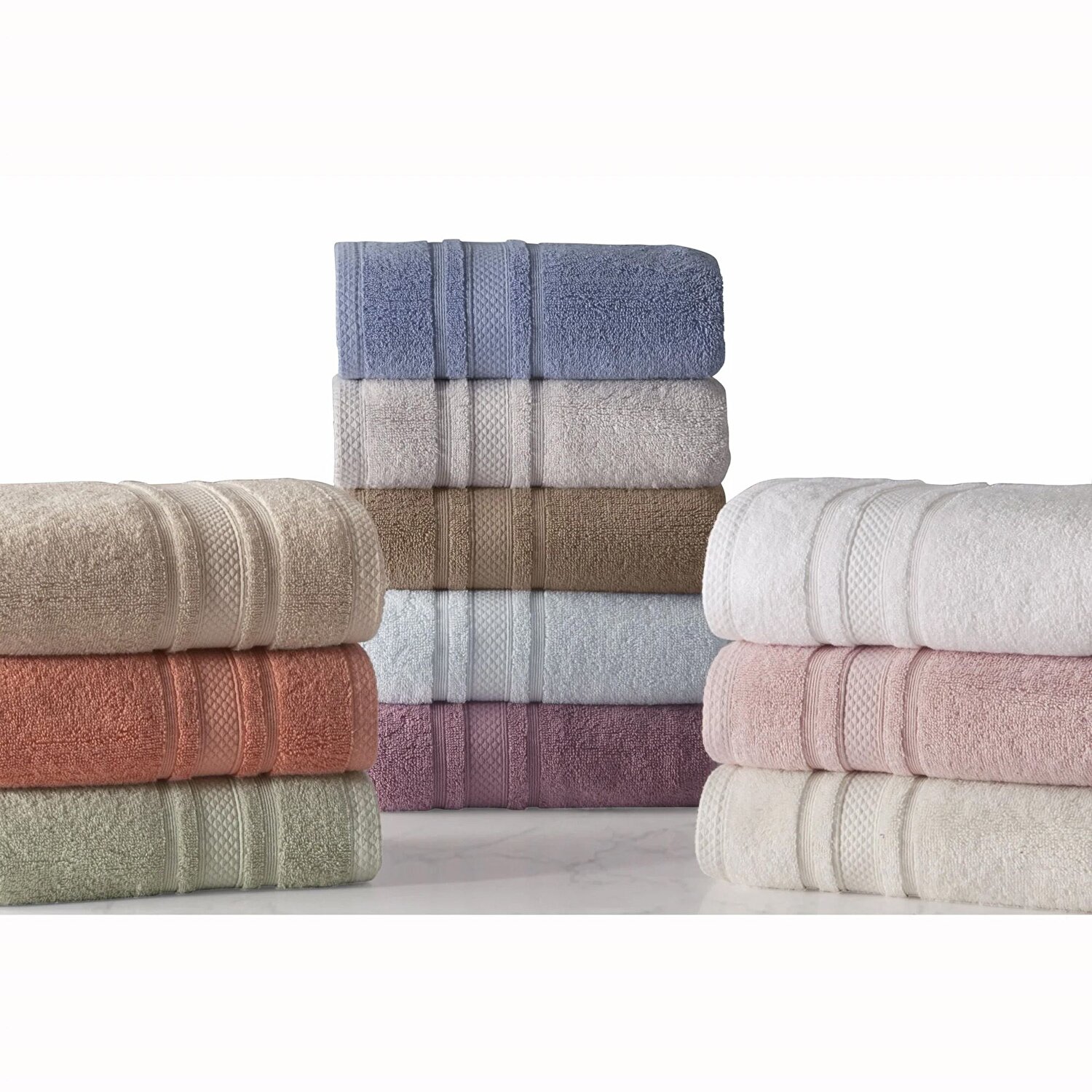 Linens Soft Pamuk 30x45 cm El Havlusu Pudra