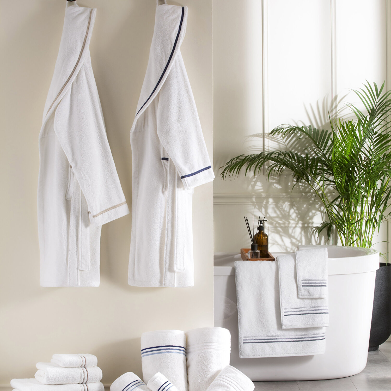 Valeron Helice 90x150 cm Banyo Havlusu Antrasit