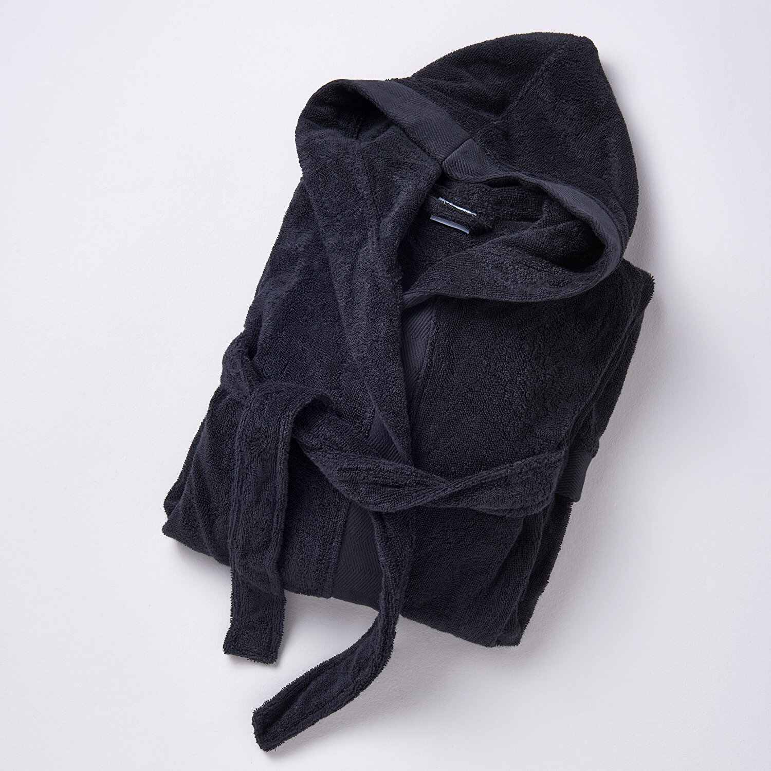 Linens Premium Pamuk L Bornoz Siyah