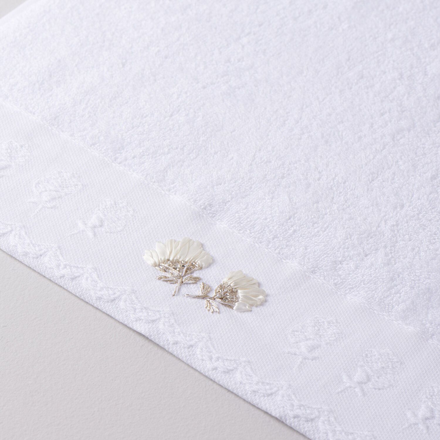 Linens Frea Bambu 50X85 cm Yüz Havlusu Beyaz