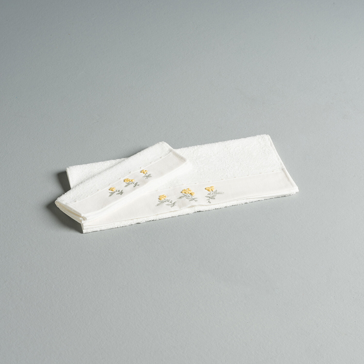 Linens Melody Bambu 30X45 cm El Havlusu Ekru