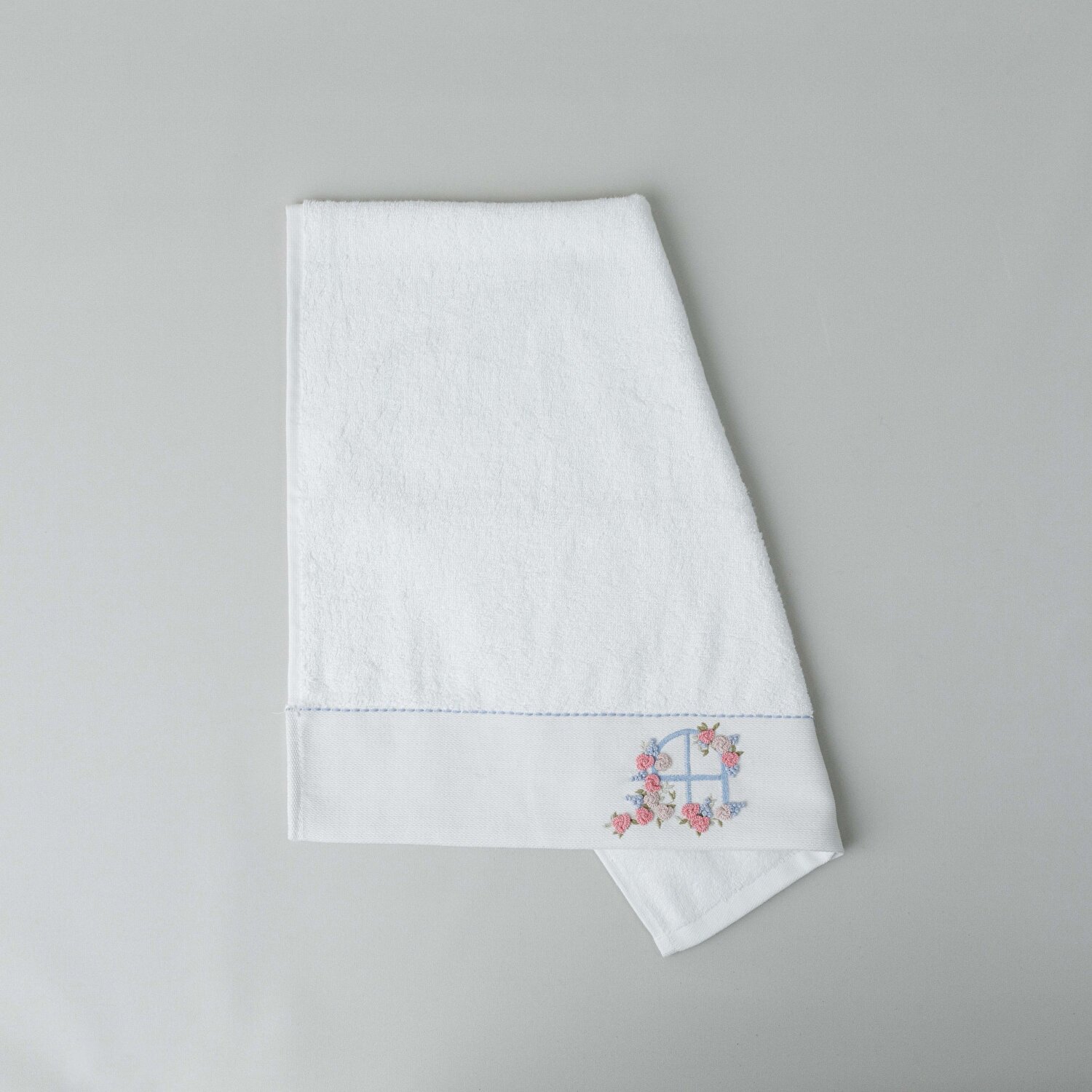 Linens Ficus Bambu Yüz Havlusu 50x85 Cm Beyaz