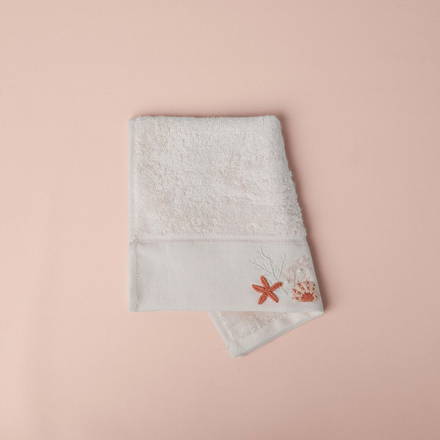 Linens Cowry Bambu El Havlusu 30x45 Cm Somon