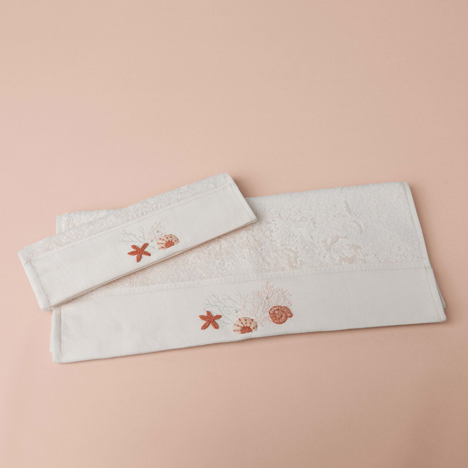 Linens Cowry Bambu El Havlusu 30x45 Cm Somon