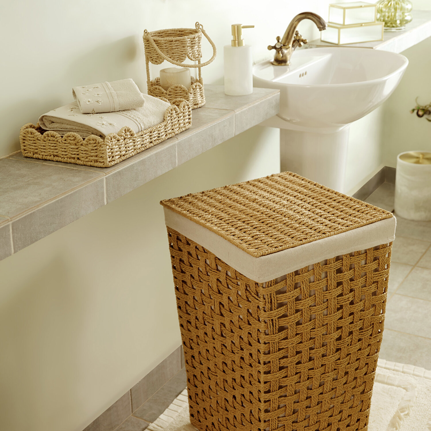 Linens Eloa Bambu Yüz Havlusu 50X85 Cm Adacayı