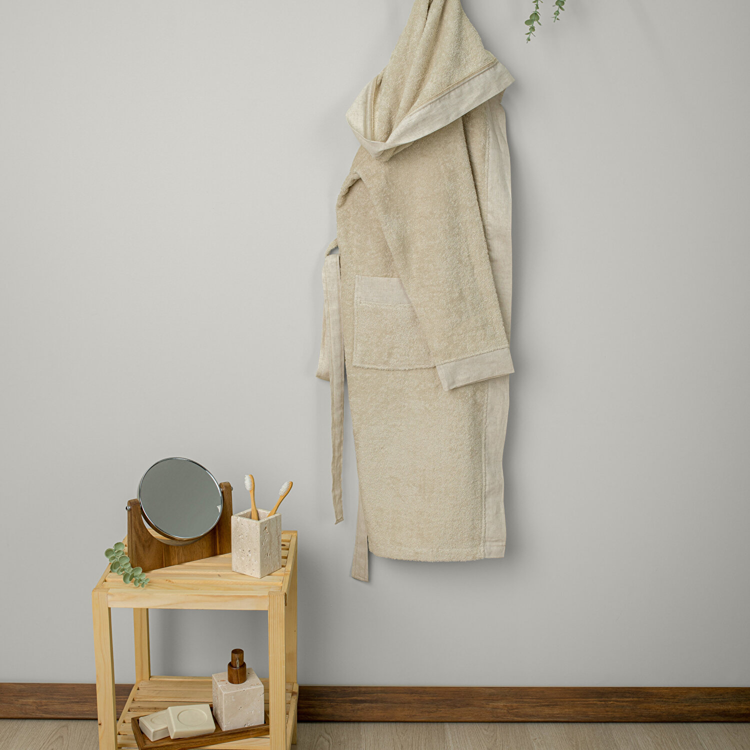 Linens Linty m/l Keten Bornoz