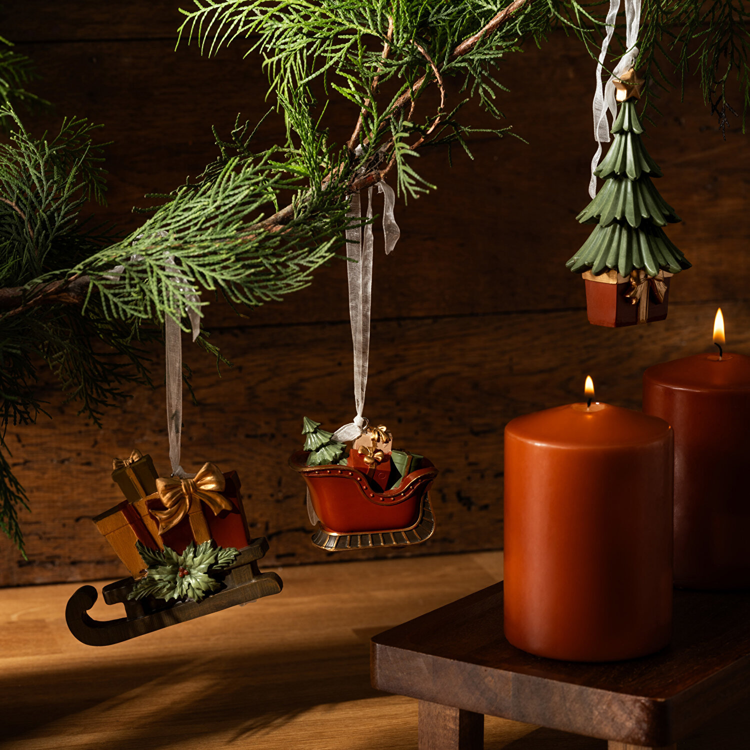 Linens Tree Müzikli Kar Küresi