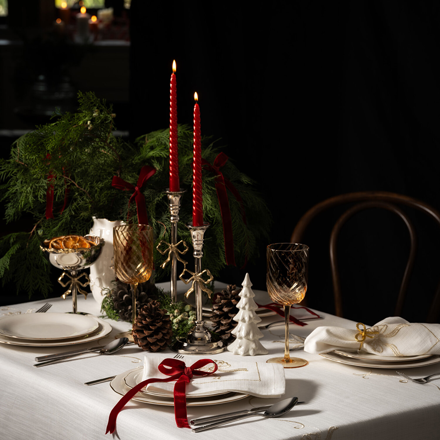 Linens Tree 13x9x24 cm Dekor