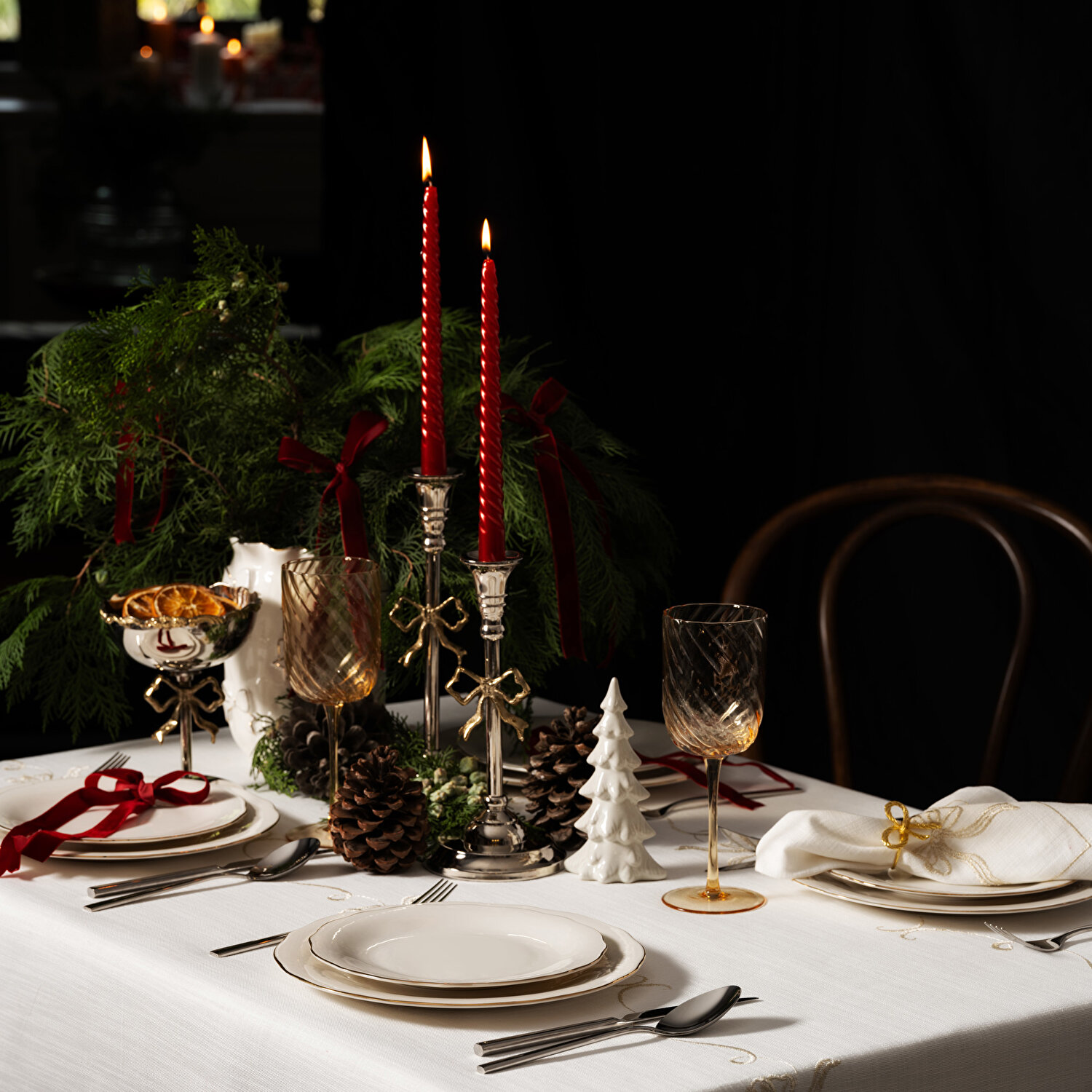 Linens Tree 13x9x24 cm Dekor