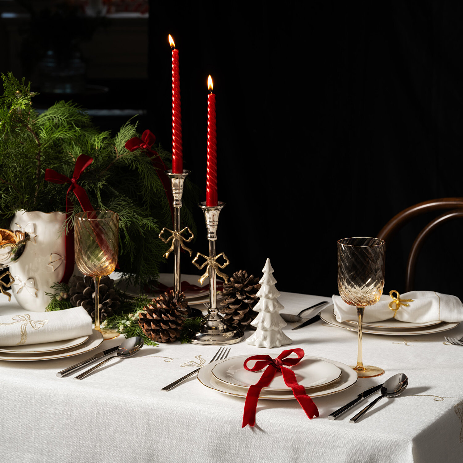 Linens Tree 13x9x24 cm Dekor