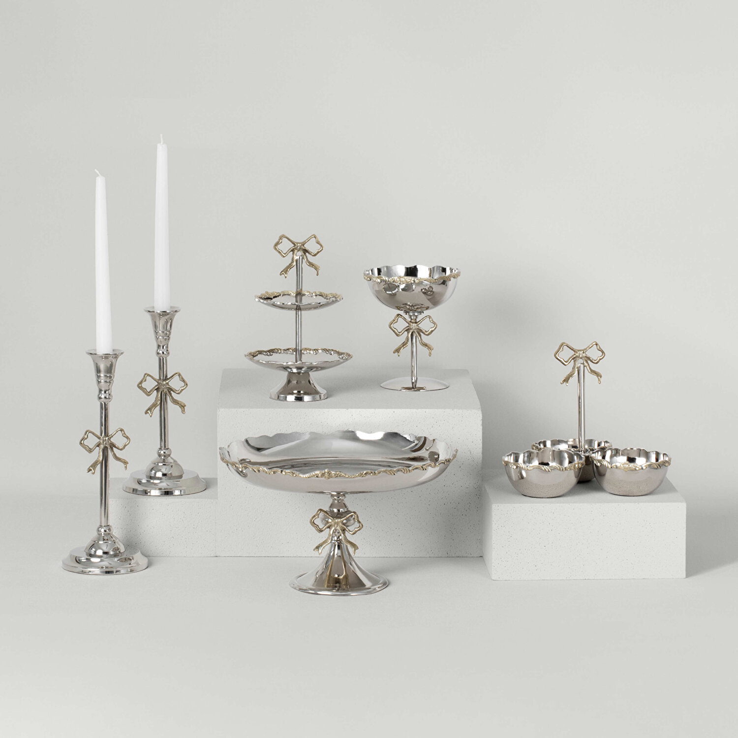 Linens Ribbon 12-15x22 cm 2 Katlı Dekor