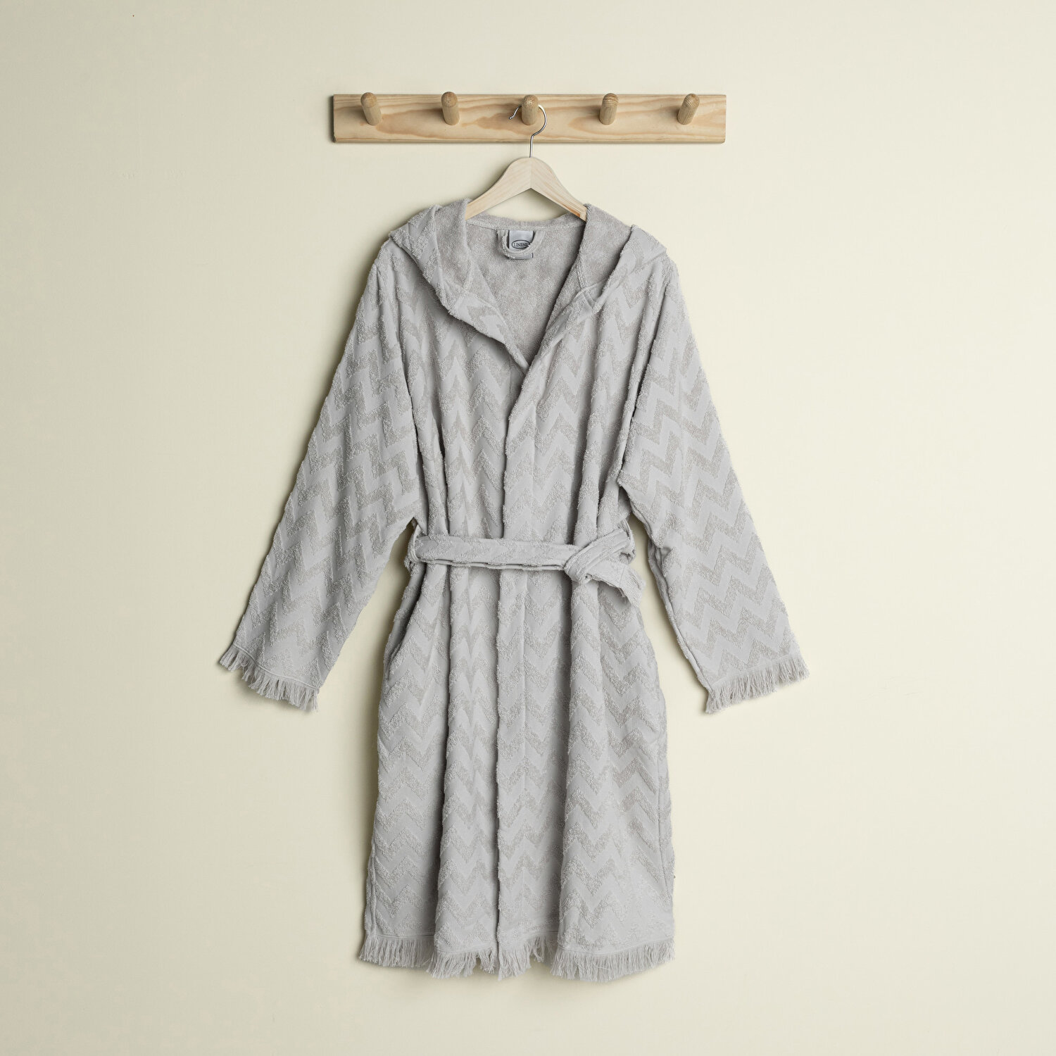 Linens Noire Pamuk S/M Bornoz Stone