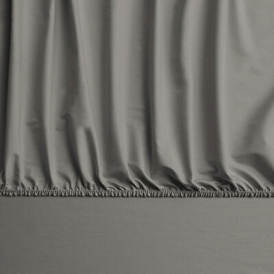 Linens Mix&Match Pamuk Saten Tek Kişilik Lastikli Çarşaf Vizon