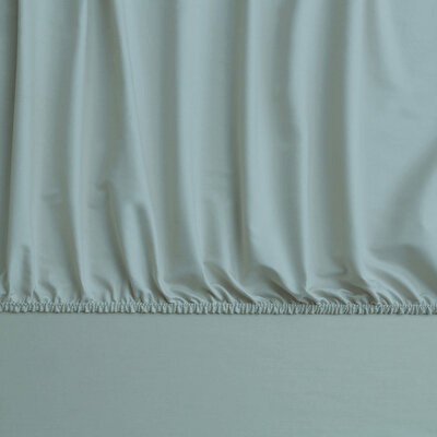 Linens Mix&Match Pamuk Saten Tek Kişilik Lastikli Çarşaf Yeşil