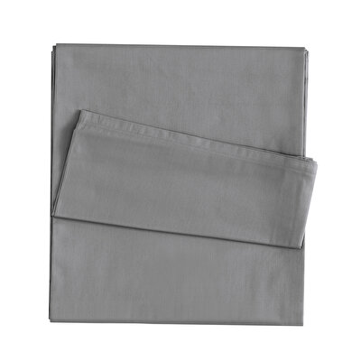 Linens Mix&Match Pamuk Saten Tek Kişilik Lastikli Çarşaf Vizon