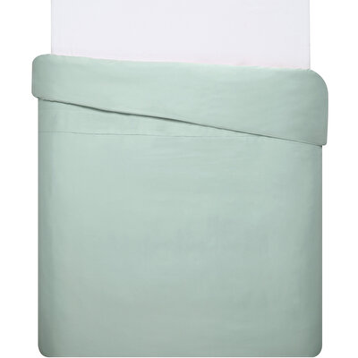 Linens Mix&Match Pamuk Tek Kişilik Saten Nevresim Kılıfı Yeşil