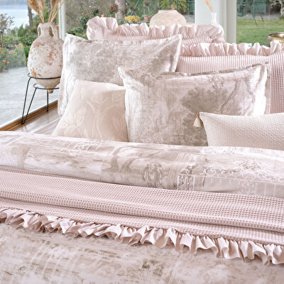 Linens Bsp Tek Kişilik Yatak Örtüsü Seti Taş