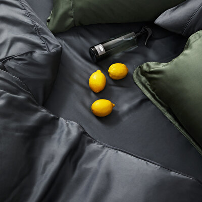 Linens X TENCEL™ Lyocell 2'li Volanlı Yastık Kılıfı Seti Yeşil