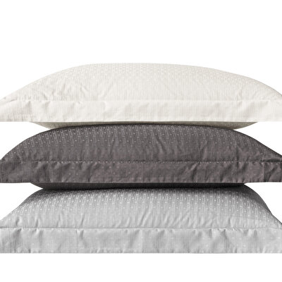 Valeron Davis Jakar Süper King Nevresim Takımı Antrasit