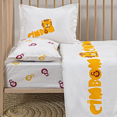 Taç Lisanslı Galatasaray Strip Baby Pamuk Nevresim Takımı