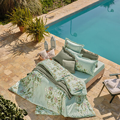 Linens Bsp Tek Kişilik Yatak Örtüsü Seti Yeşil