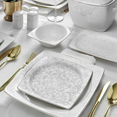 Pierre Cardin Mosaic 60 Parça 12 Kişilik Yemek Takımı