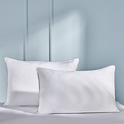 Linens Comfy Boncuk Elyaf Standart Yastık