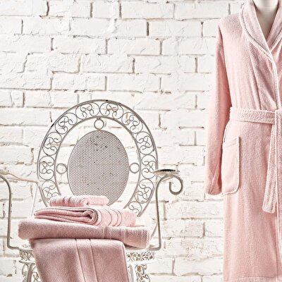 Linens Soft Pamuk 85x150 cm Banyo Havlusu Pudra