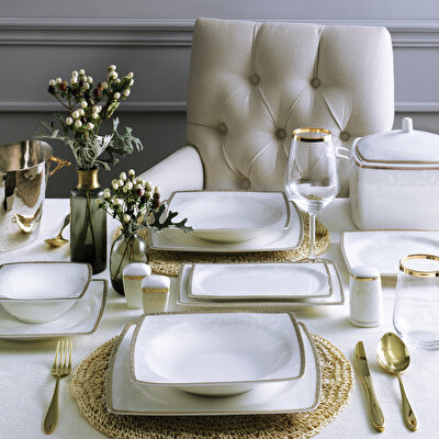 Pierre Cardin Margie 60 Parça 12 Kişilik Yemek Takımı