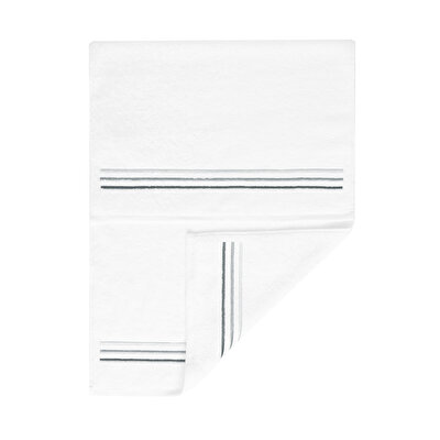 Valeron Helice 50x100 cm Yüz Havlusu Antrasit