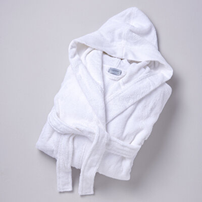 Linens Premium Pamuk M Bornoz Beyaz