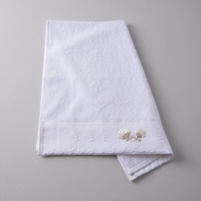 Linens Frea Bambu 50X85 cm Yüz Havlusu Beyaz