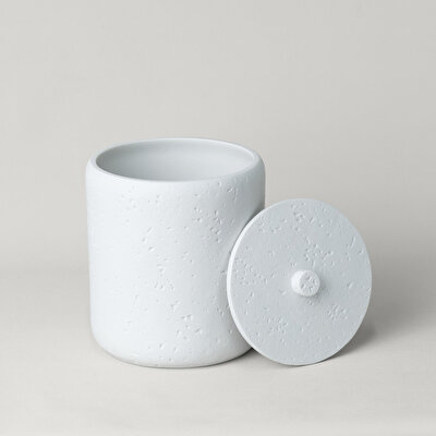 Linens Lumıa 20X24,7 cm Çöp Kovası Beyaz