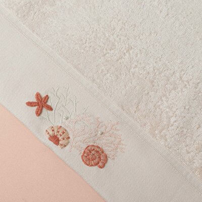 Linens Cowry Bambu Yüz Havlusu 50x85 Cm Somon