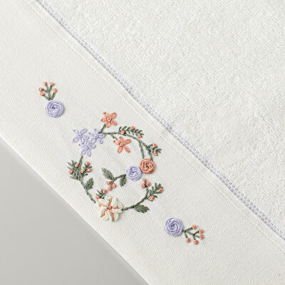 Linens Lılla Bambu Yüz Havlusu 50X85 Cm Ekru