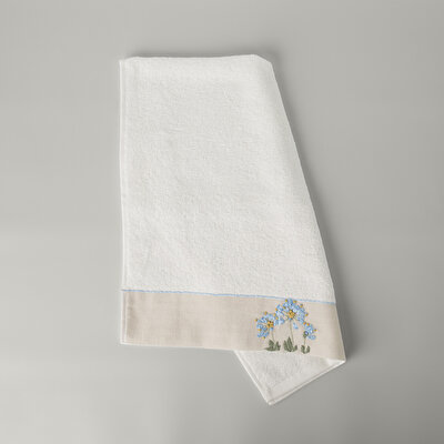 Linens Nıssa Bambu Yüz Havlusu 50X85 Cm Beyaz