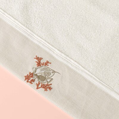 Linens Aqua Pamuk Yüz Havlusu 50X85 Cm Ekru