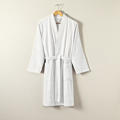 Linens Cozy Bambu S/M Bornoz Beyaz