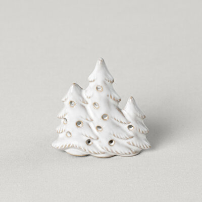 Linens Tree 8x7x9 cm Mumluk 8x7x9 cm Ekru