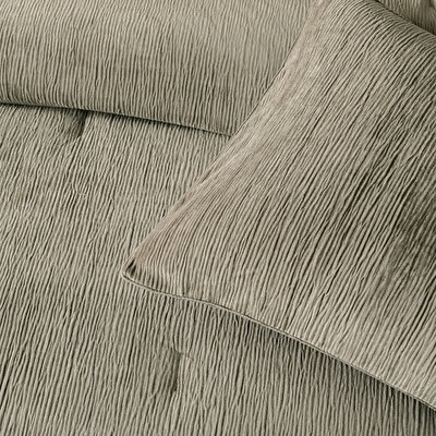 Linens Solven Çift Kişilik Yatak Örtüsü Seti Vizon